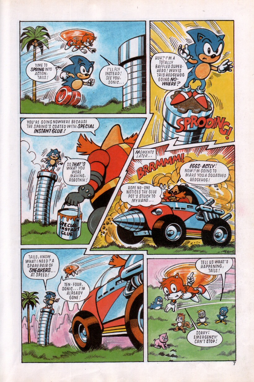 Sonic the Hedgehog Yearbook 1992 Page 3
